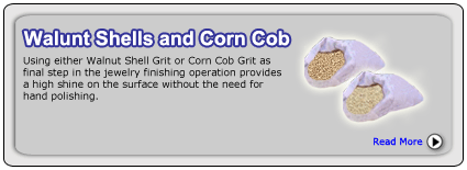 Walnut Shells and Corn Cob Blasting Media
