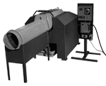 EV 300 Vibratory Finishing Equipment with TRS-1 Tubular Rotary Separating Equipment