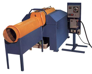 EV 300 Vibratory Finishing Equipment with TRS-1 Tubular Rotary Separating Equipment