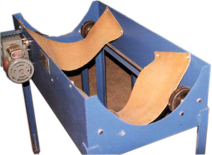 TRS-1 Tubular Rotary Screen Separating Equipment with screen removed