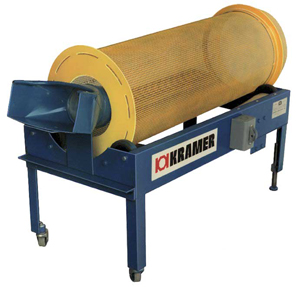 TRS-1 Tubular Rotary Screen Separating Equipment with perforated screen