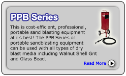 PPB Series Portable Sand Blasting Equipment