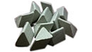 high density ceramic tumbling media angle cut triangles