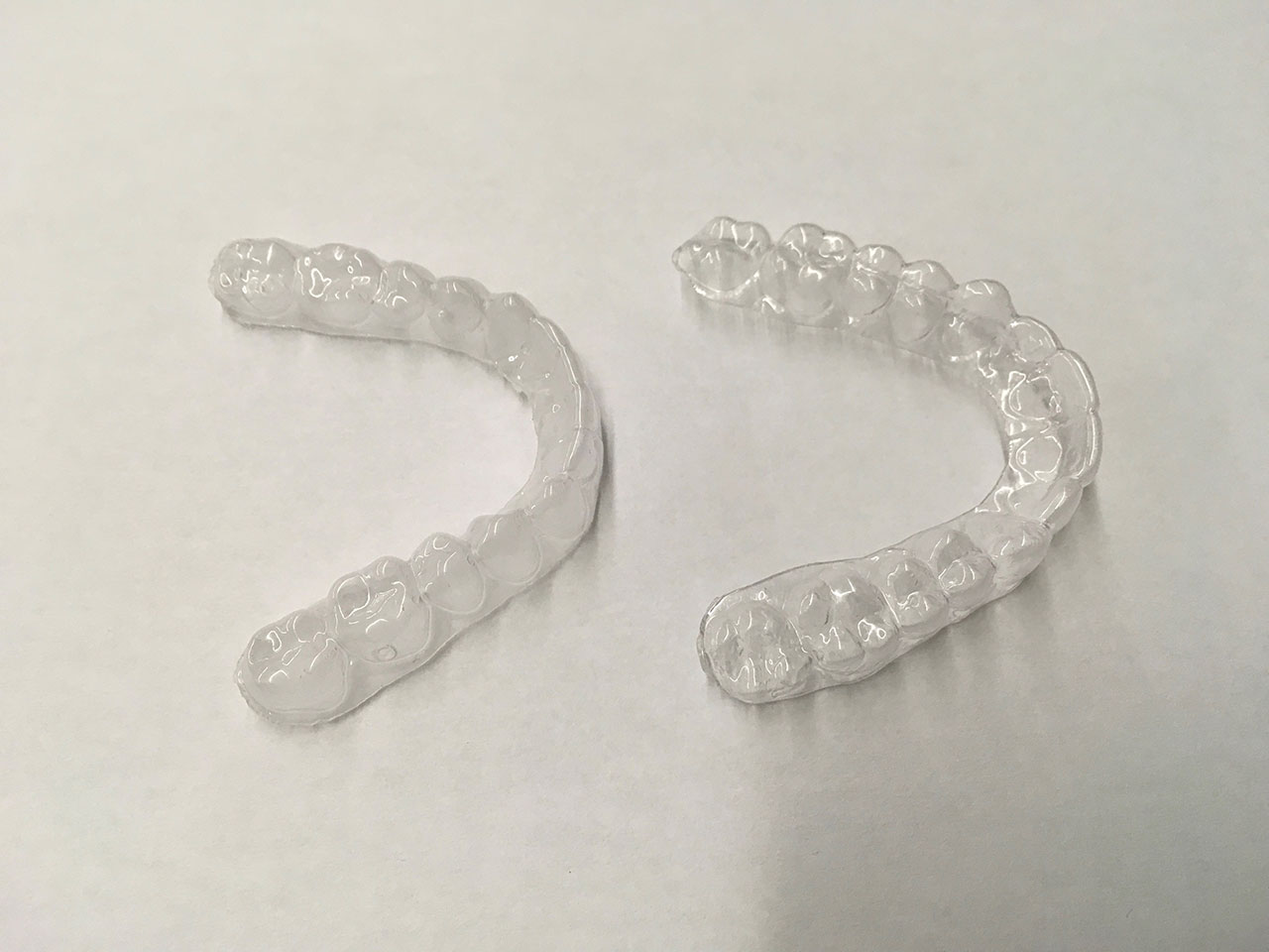 Softening Edges on Tooth Aligners