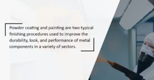 Powder coating and painting