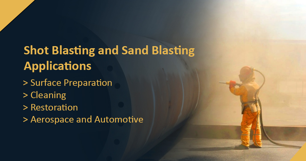 Sand Blasting vs Shot Blasting Kramer Industries Inc