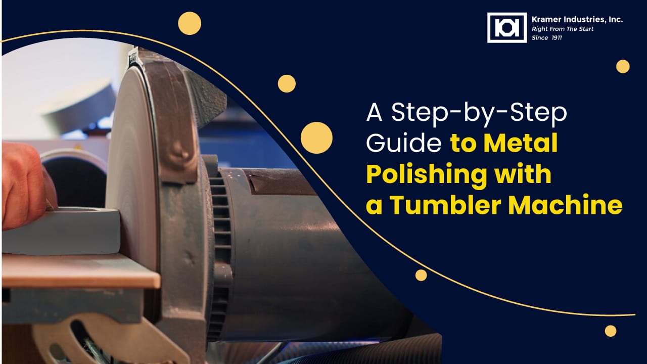 metal polishing tumbler machine