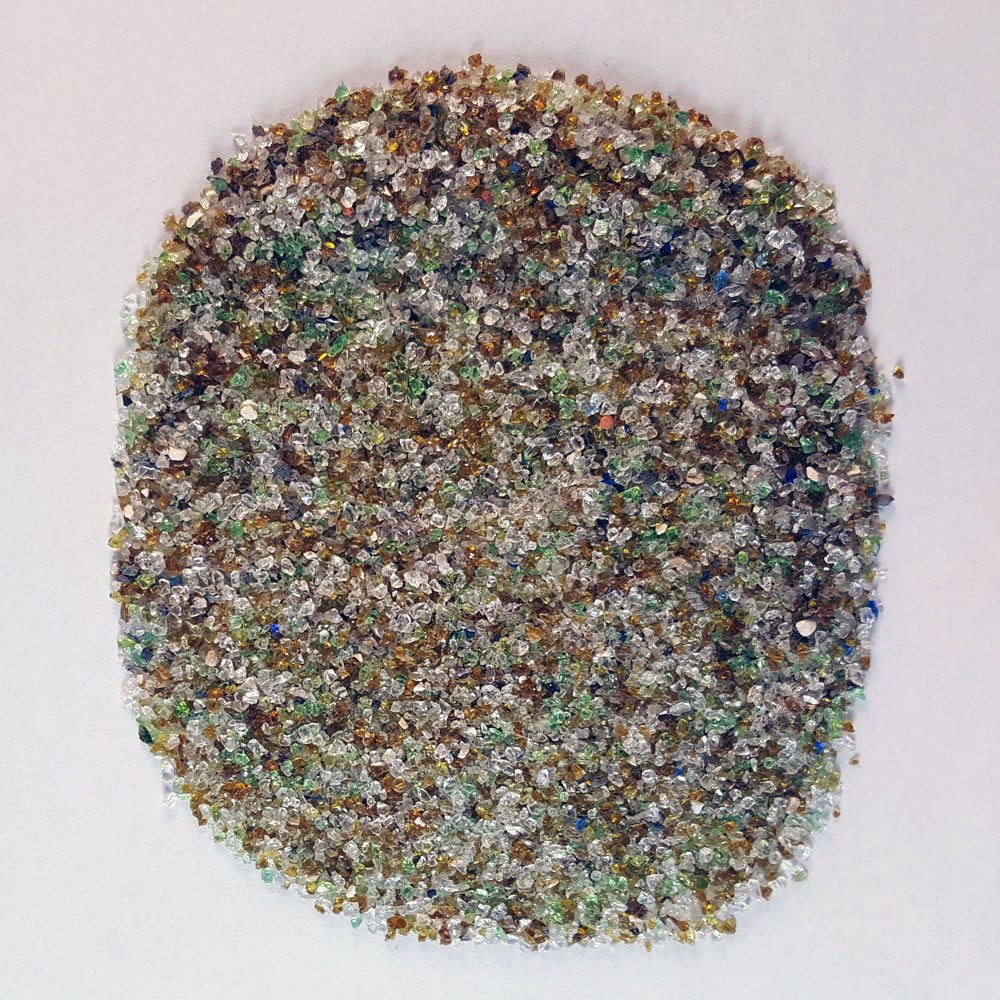 Crushed Glass - Silver